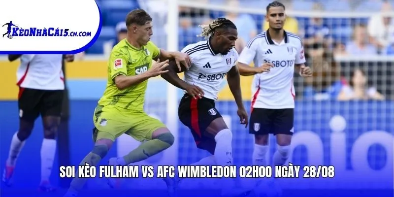 Soi kèo Fulham vs AFC Wimbledon | 02h00 ngày 28/08