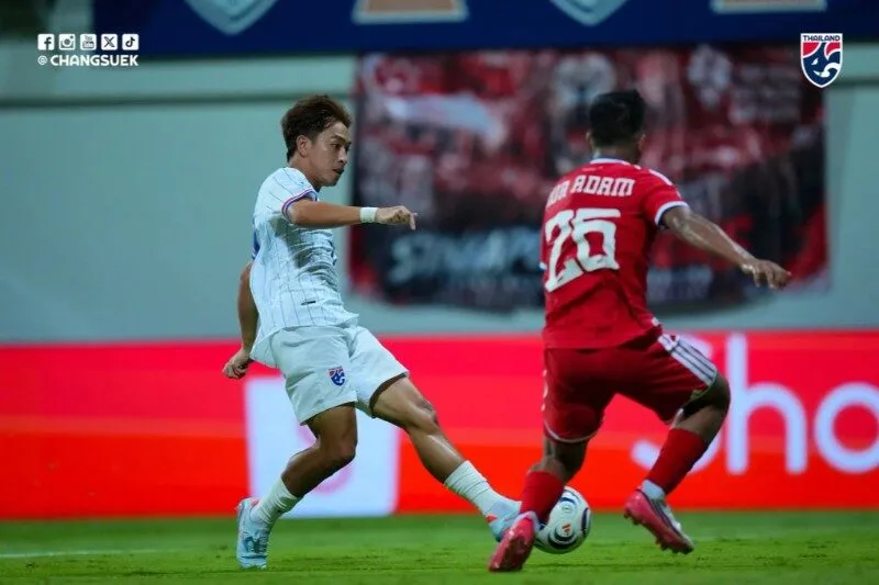 Phong độ thi đấu gần đây Thái Lan vs Singapore